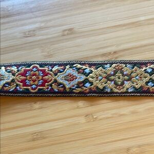 Embroidered Multicolor Trim